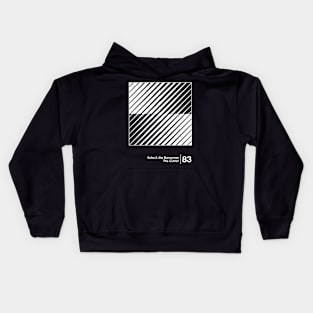 The Cutter / Minimalist Style Graphic Artwork Kids Hoodie